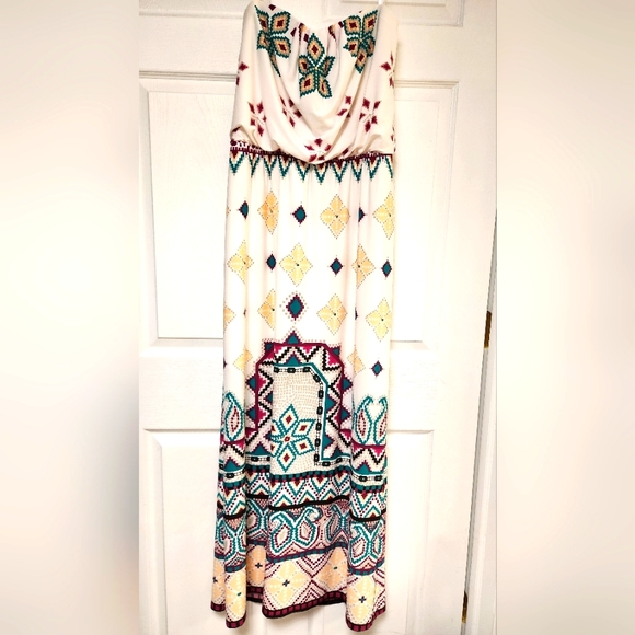 Bisou Bisou Maxi Dress Sz. 12 - Picture 1 of 4